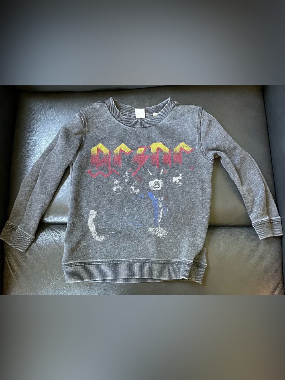 AC/DC Concert Graphic Pullover- Boys 3T